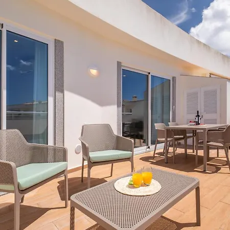 Orange Ocean View - Porto De Mos Apartment *